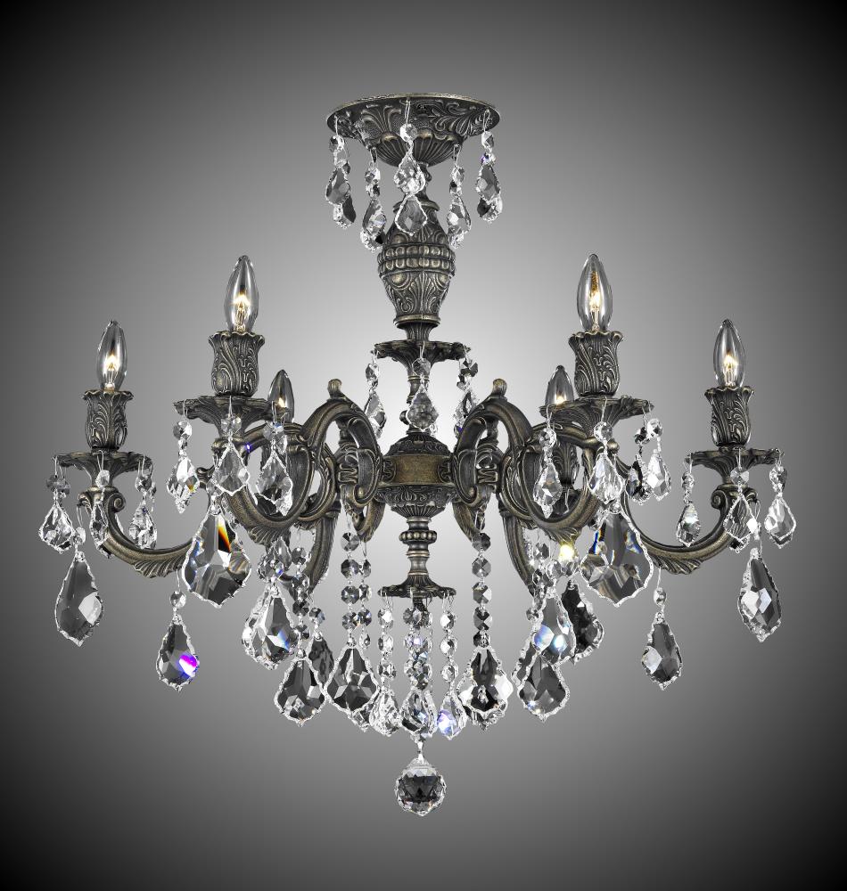 6 Light Marlena Flush Mount