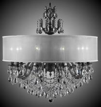 American Brass & Crystal CH6578-ALN-01G-PI-GL - 10 Light Llydia Chandelier