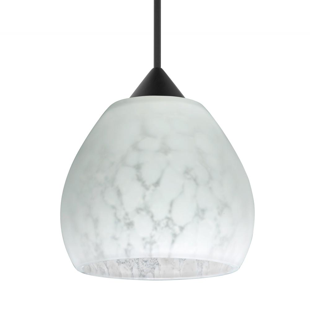 Besa Pendant Tay Tay, Black Finish, Carrera 1x5W LED