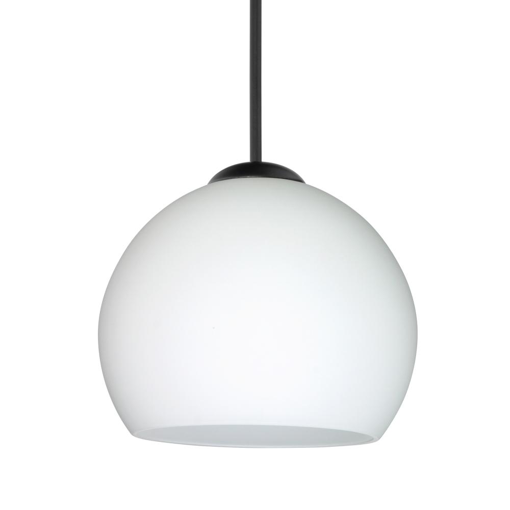 Besa Pendant Palla 5, Black Finish, Opal Matte 1x5W LED