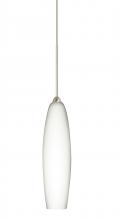 Besa Lighting 1XC-439507-SN - Besa Pendant Zumi Satin Nickel Opal Matte 1x35W Halogen