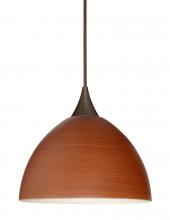  1XT-4679CH-BR - Besa Pendant Brella Bronze Cherry 1x50W Halogen