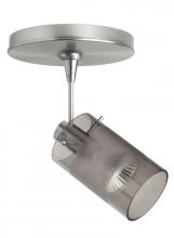 Besa Lighting 1SP-6524ES-SN - Besa Spotlight Scope Satin Nickel Smoke/Frost 1x50W Halogen Mr16