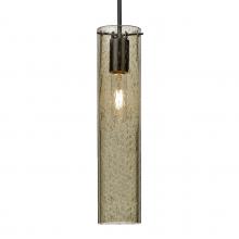 Besa Lighting J-JUNI16LT-EDIL-BK - Besa, Juni 16 Pendant For Multiport Canopy, Latte Bubble, Black, 1x4W LED Filament