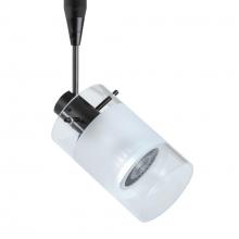 Besa Lighting RSP-6524EC-LED-BK - Besa, Scope Spotlight, Clear/Frost, Black Finish, 1x7W LED