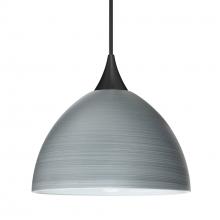 Besa Lighting RXP-4679TN-LED-BK - Besa Pendant Brella, Black Finish, Titan 1x5W LED