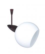 Besa Lighting SP-155907-18-BR - Besa Spotlight With 18" Stem Palla 3 Bronze Opal Matte 1x35W Halogen Mr11