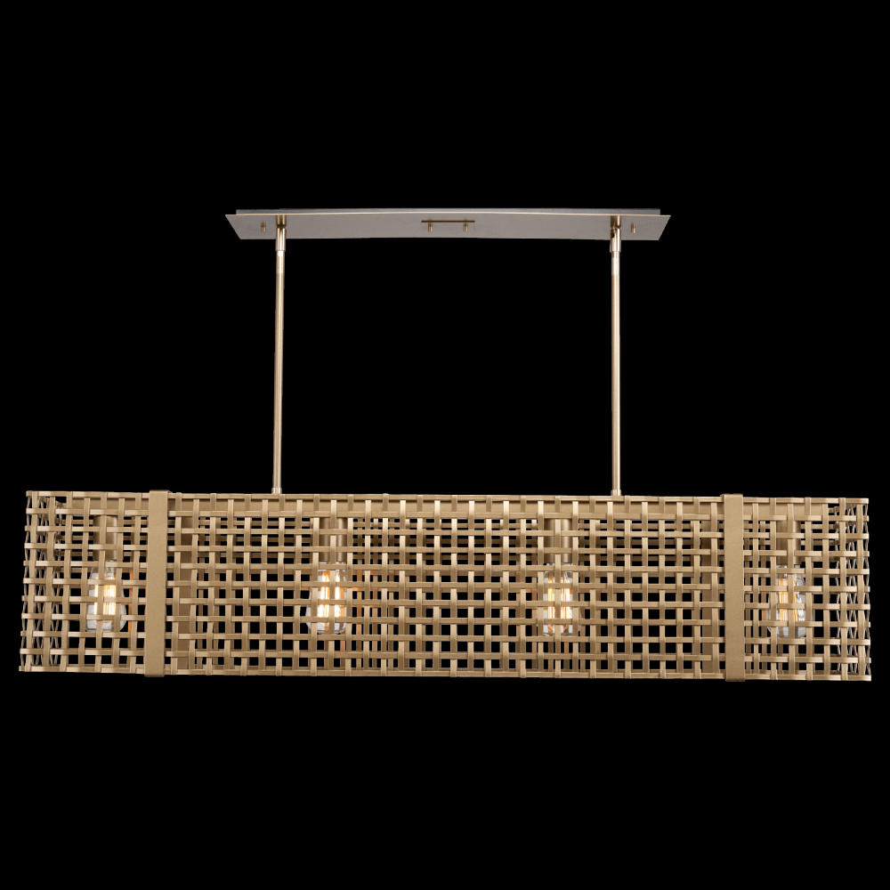 Tweed Linear Suspension-65-Burnished Bronze