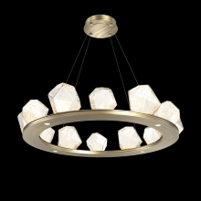 Hammerton CHB0039-0C-HB-A-CA1-L3 - Gem Ring Chandelier-0C 37"