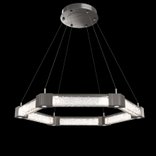 Hammerton CHB0060-35-GM-GC-CA1-L1 - Axis Hexagonal Ring Chandelier-35