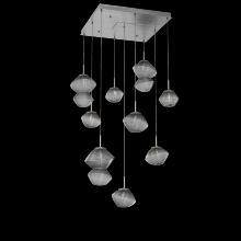 Hammerton CHB0089-09-SN-S-C01-L3 - Mesa Square Pendant Chandelier