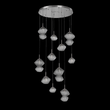 Hammerton CHB0089-11-SN-S-C01-L1 - Mesa Round Pendant Chandelier