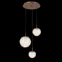  CHB0092-03-BB-A-C01-L3 - Gaia Round Pendant Chandelier