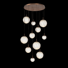  CHB0092-11-BB-A-C01-L3 - Gaia Round Pendant Chandelier