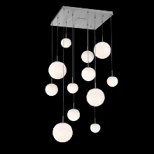 Hammerton CHB0092-12-SN-WL-C01-L3 - Gaia Square Multi-Pendant Chandelier