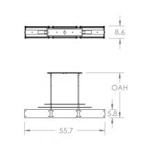 Hammerton PLB0026-0E-RB-FG-001-L3 - Urban Loft Parallel Linear Suspension-0E-Oil Rubbed Bronze