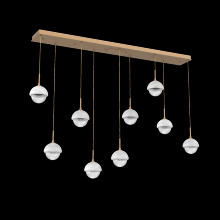 Hammerton PLB0093-09-NB-WC-C01-L1 - Cabochon Linear Pendant Chandelier