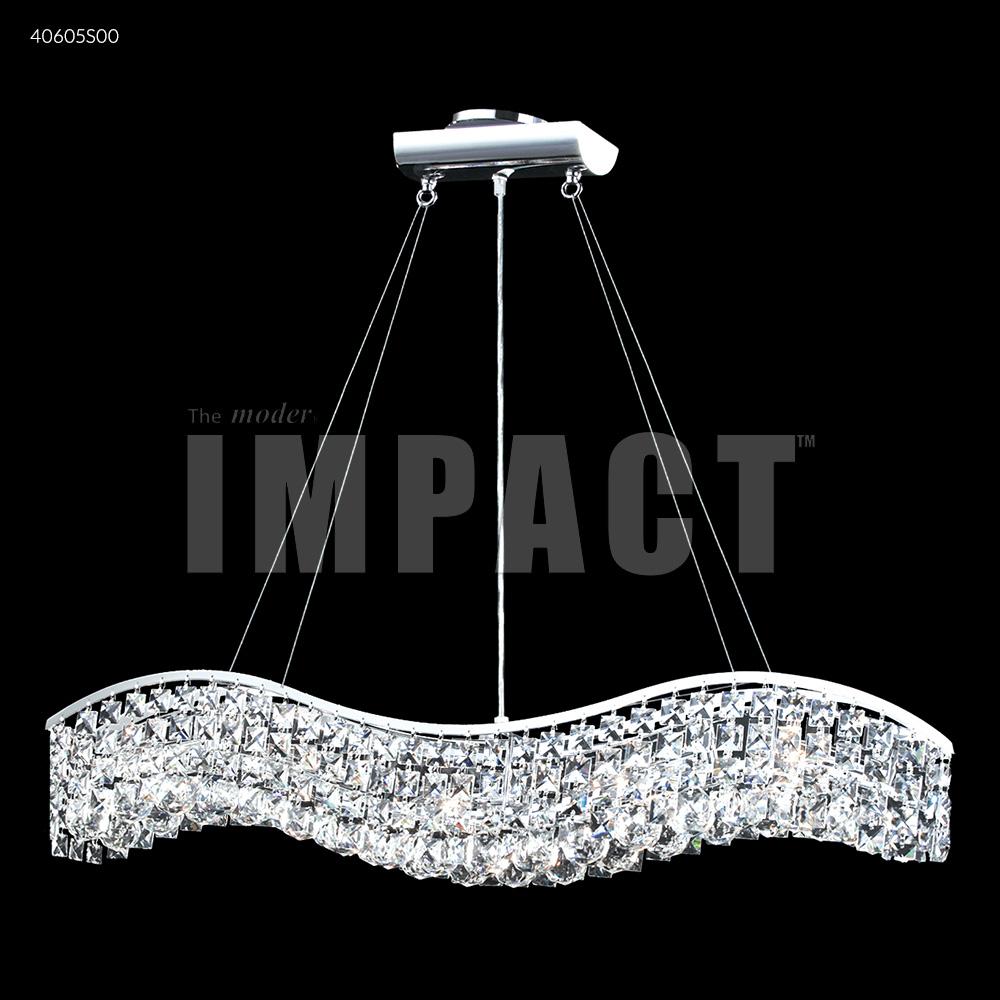 Contemporary Wave Chandelier