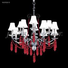 James R Moder 96009S0BB-71 - Tassel Collection 12 Arm Chandelier