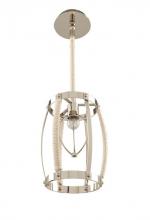 Anzalone Electric and Lighting Items 312550PN - Bradbury 9 Inch Mini Pendant