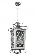 Anzalone Electric and Lighting Items 402250SL - Trellis Medium Hanging Lantern