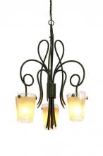 Anzalone Electric and Lighting Items 4298TO/ANTQ - Tribecca 3 Light Chandelier