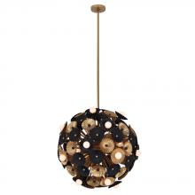 Anzalone Electric and Lighting Items 520356BVB - Damask 28 LT Orb Pendant