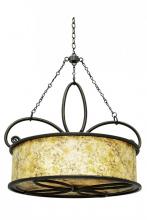 Anzalone Electric and Lighting Items 6585SV - Whitfield 4 Light 27.5 Inch Pendant W/O Scroll