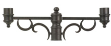 Anzalone Electric and Lighting Items 9307WT - Outdoor Double Post Mount Bracket