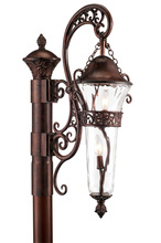 Anzalone Electric and Lighting Items 9422BB - Anastasia Outdoor 2 Light Large Post Mount