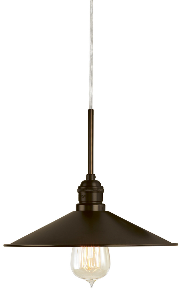 Pendant Dim Sum II Bronze  Brown Cord