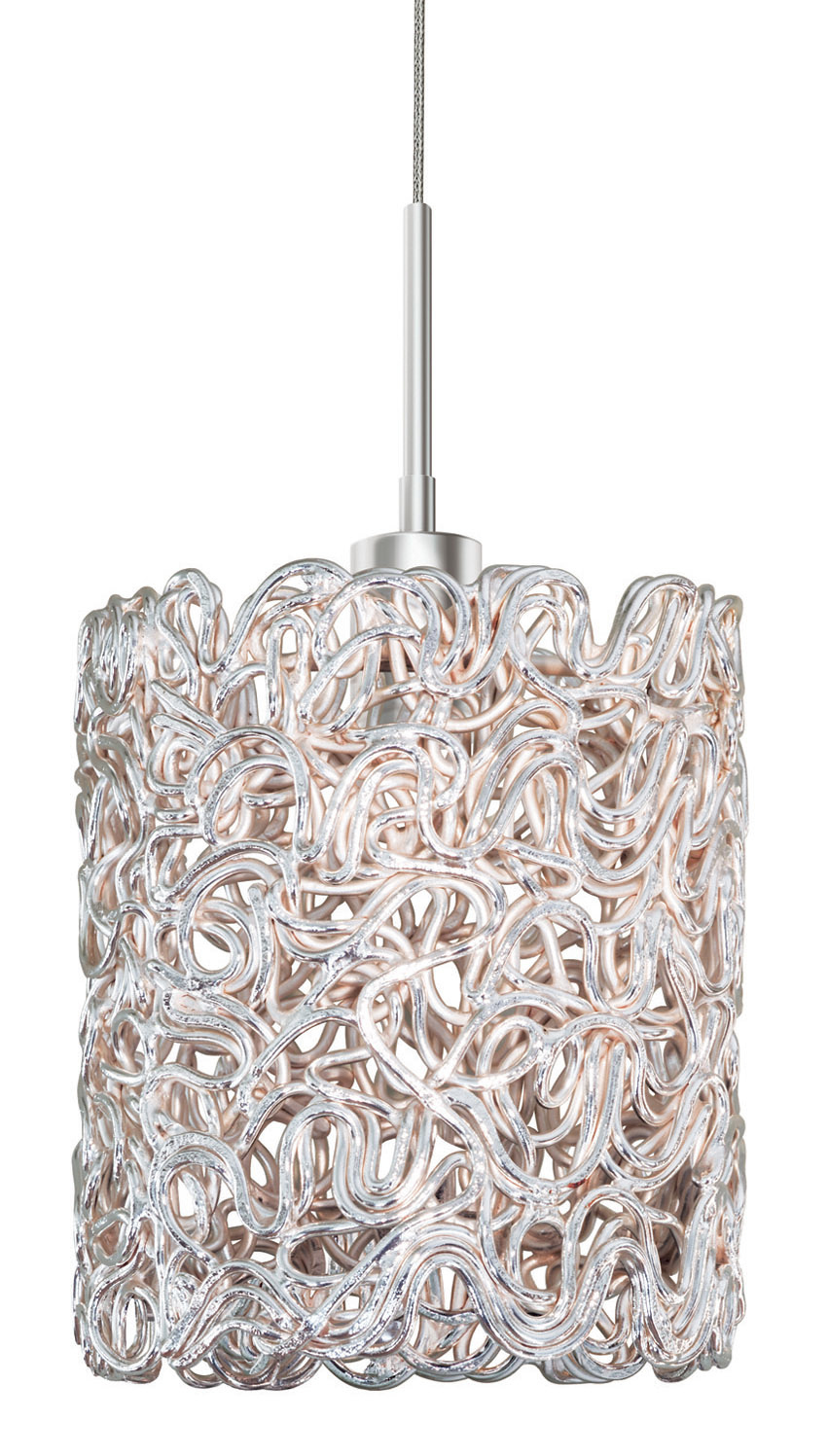 Pendant Spaga Silver Satin Nickel Hal G4 35W 700lm Monopoint