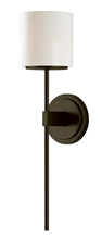 Stone Lighting WS172BOPBZL2 - Wall Sconce Lenox 18 Opal Bronze  LED G4 JC 2W