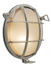 Stone Lighting WO850CHCF13 - Outdoor Wall Tortuga Round Chrome CF GU24 13W