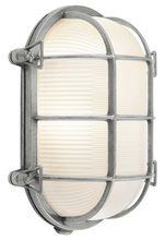 Stone Lighting WO851CHCF13 - Outdoor Wall Tortuga Oval Chrome CF GU24 13W