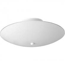 Progress P4610-30 - 14-1/2" Round Glass Three-Light Close-to-Ceiling