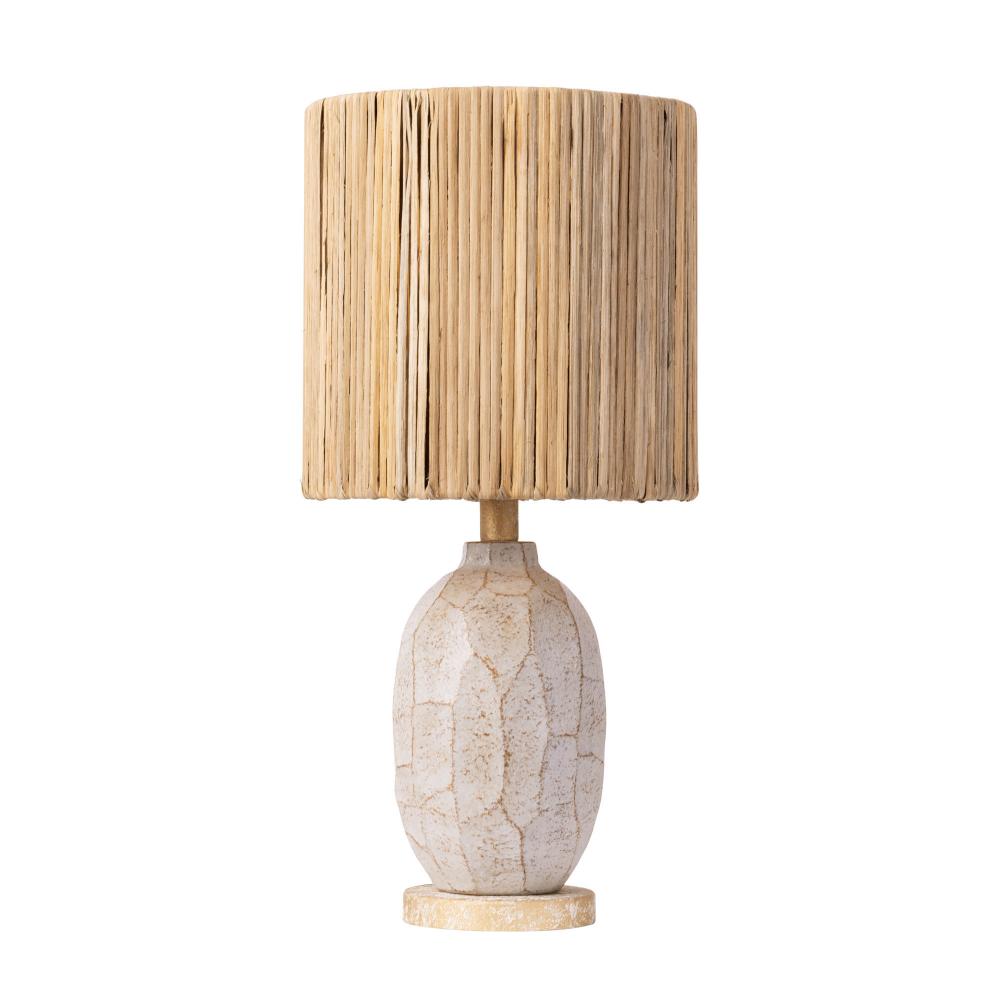 Takko 1-Lt Ceramic Table Lamp - Apothecary Gold/Slate Brown