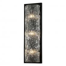 Varaluz 376W03BL - Morgan 3-Lt Sconce - Black