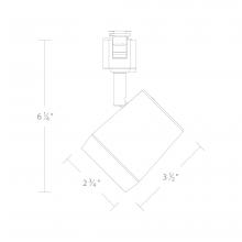 WAC US L-7011-CS-BN - Ocularc 7011 - 5CCT Track Luminaire