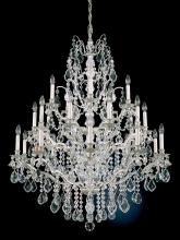 Schonbek 1870 5775-26H - Bordeaux 25 Light 120V Chandelier in French Gold with Clear Heritage Handcut Crystal