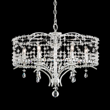 Schonbek 1870 TC1024N-06R - Bella Rose 6 Light 120V Chandelier in White with Clear Radiance Crystal