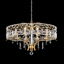 Schonbek 1870 TC1036N-06R - Bella Rose 10 Light 120V Chandelier in White with Clear Radiance Crystal