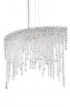 Schonbek 1870 CH3612N-401R - Chantant 6 Light 120V Pendant in Polished Stainless Steel with Radiance Crystal