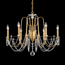 Schonbek 1870 AR1006N-211O - Esmery 6 Light 120V Chandelier in Aurelia with Optic Crystal