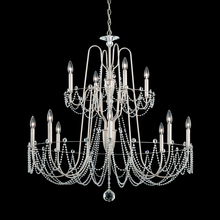 Schonbek 1870 AR1012N-211O - Esmery 12 Light 120V Chandelier in Aurelia with Optic Crystal