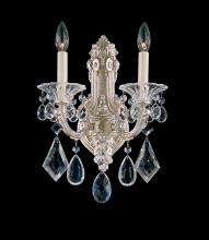 Schonbek 1870 5070-26R - La Scala 2 Light 120V Wall Sconce in French Gold with Clear Radiance Crystal