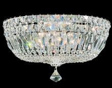 Schonbek 1870 5893-211R - Petit Crystal Deluxe 5 Light 120V Semi-Flush Mount in Aurelia with Radiance Crystal