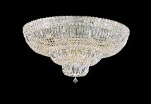 Schonbek 1870 5898-211R - Petit Crystal Deluxe 21 Light 120V Semi-Flush Mount in Aurelia with Radiance Crystal