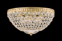 Schonbek 1870 1562-211R - Petit Crystal 5 Light 120V Flush Mount in Aurelia with Clear Radiance Crystal