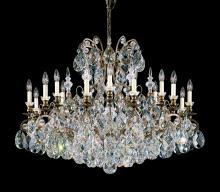 Schonbek 1870 3792-23S - Renaissance 19 Light 120V Chandelier in Etruscan Gold with Clear Crystals from Swarovski